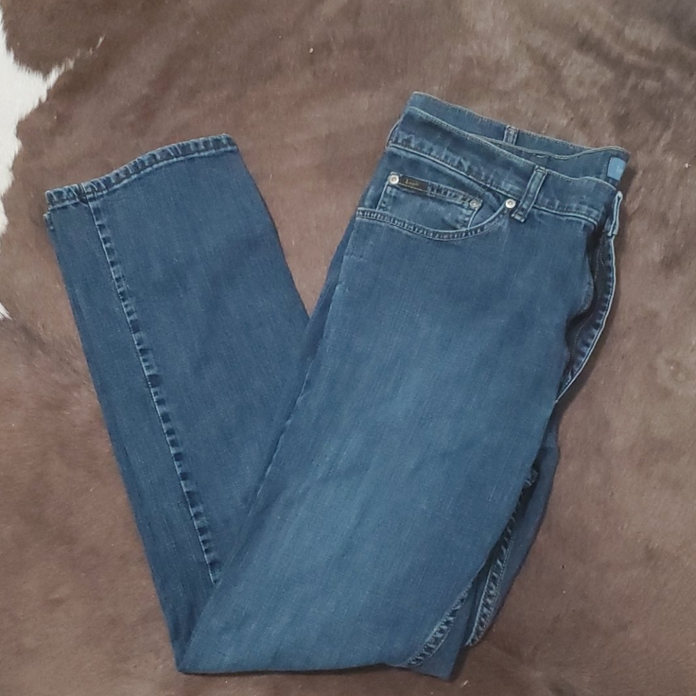 Mens Lee Premium Jeans 38x32